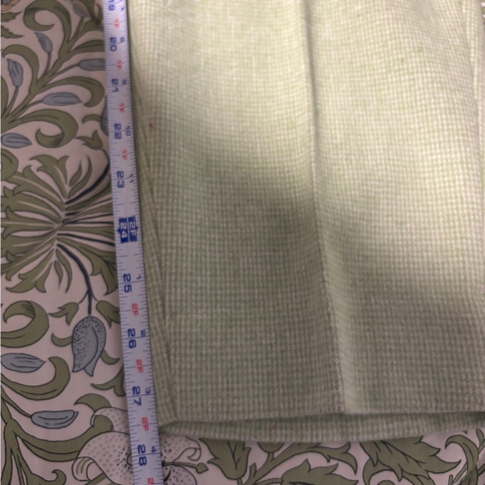 ASOS Design Light Sage Green Textured Dress Pants 28 NWOT - Picture 7 of 9